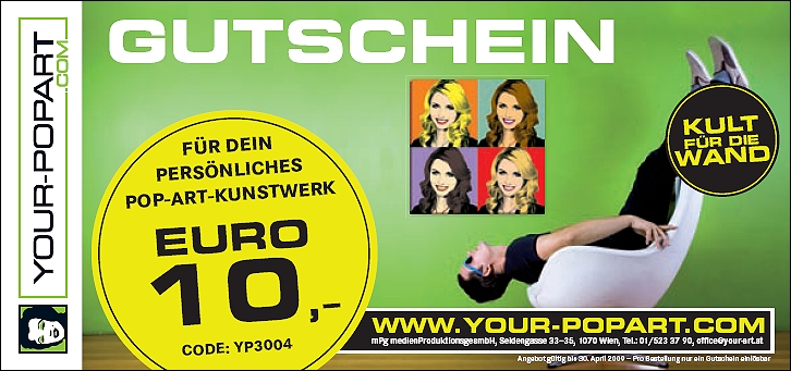 Your-Popart.com GUTSCHEIN