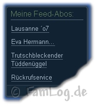 Meine Feed-Abos