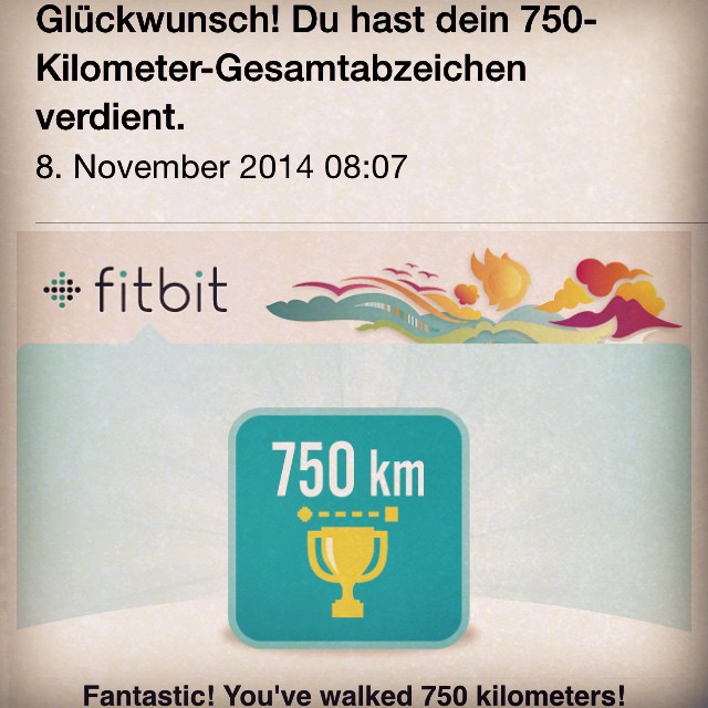 I'm walking... ;) #derspeckmussweg #fitbit #fitbitflex #since_7_7_14