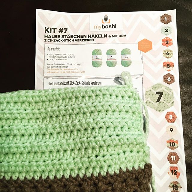 Decke NAGATO Kit7 #myboshi #dawanda #crochetalong2015 #kit7 #häkeln #noch9 #ohnestickerei