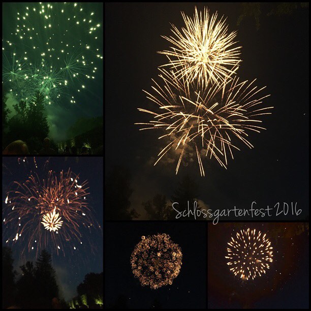 Feuerwerk SchloGaFe'16 #dieburg #schlossgartenfest2016 #feuerwerk #schönwars