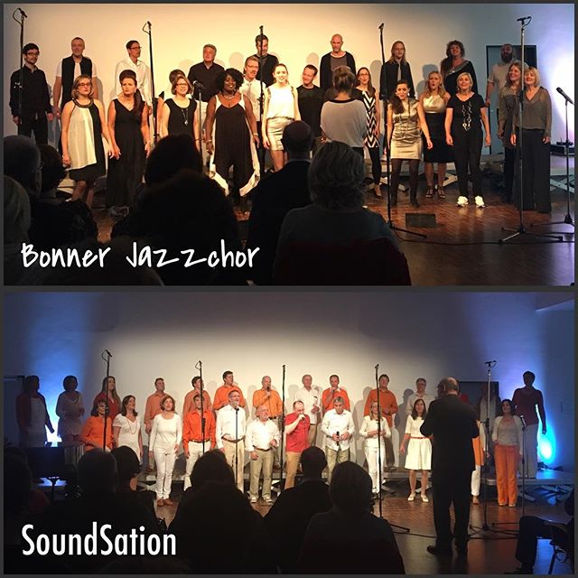 BonnerJazzchor & SoundSation #bonnerjazzchor #soundsation #acappella #jazzchor #doppelkonzert